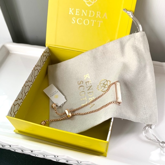 Kendra Scott Jewelry - NWT Kendra Scott 14k rosegold mother prl bracelet